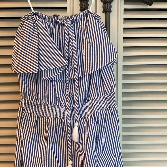 Pinstripe jumpsuit - Picture 2 of 3